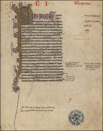Random Manuscript Image from the Borgh fond