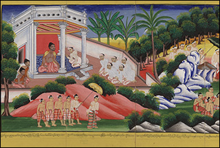 Random Manuscript Image from the Vat.ind fond